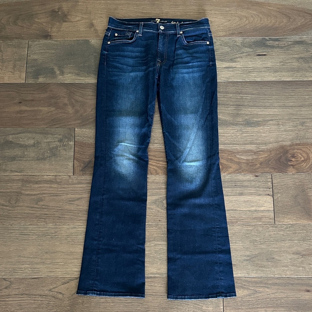 7 for All Mankind b(air) Tailor-less Iconic Bootcut Jean